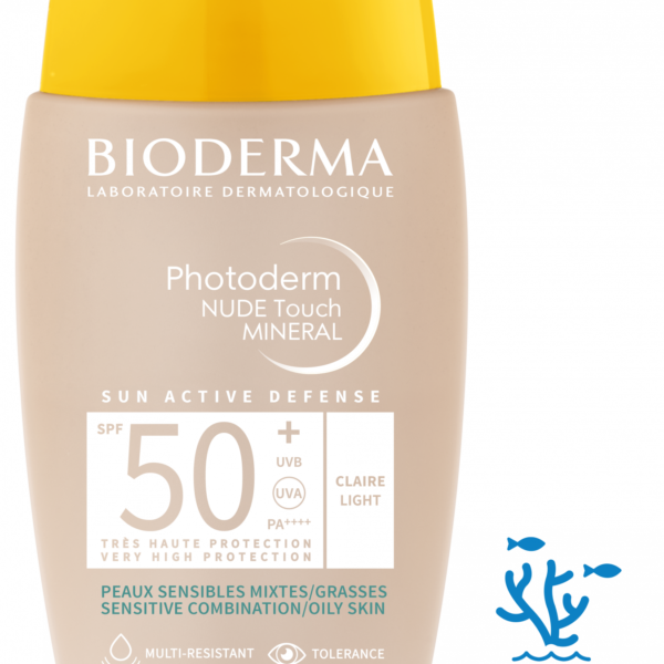 {84247}_{BIO_PHOTODERM_NUDE_TOUCH_MINERAL_SPF50_CLAIRE_V2_RELAUNCH}_{28588B}
